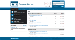 Desktop Screenshot of cbisupport.com